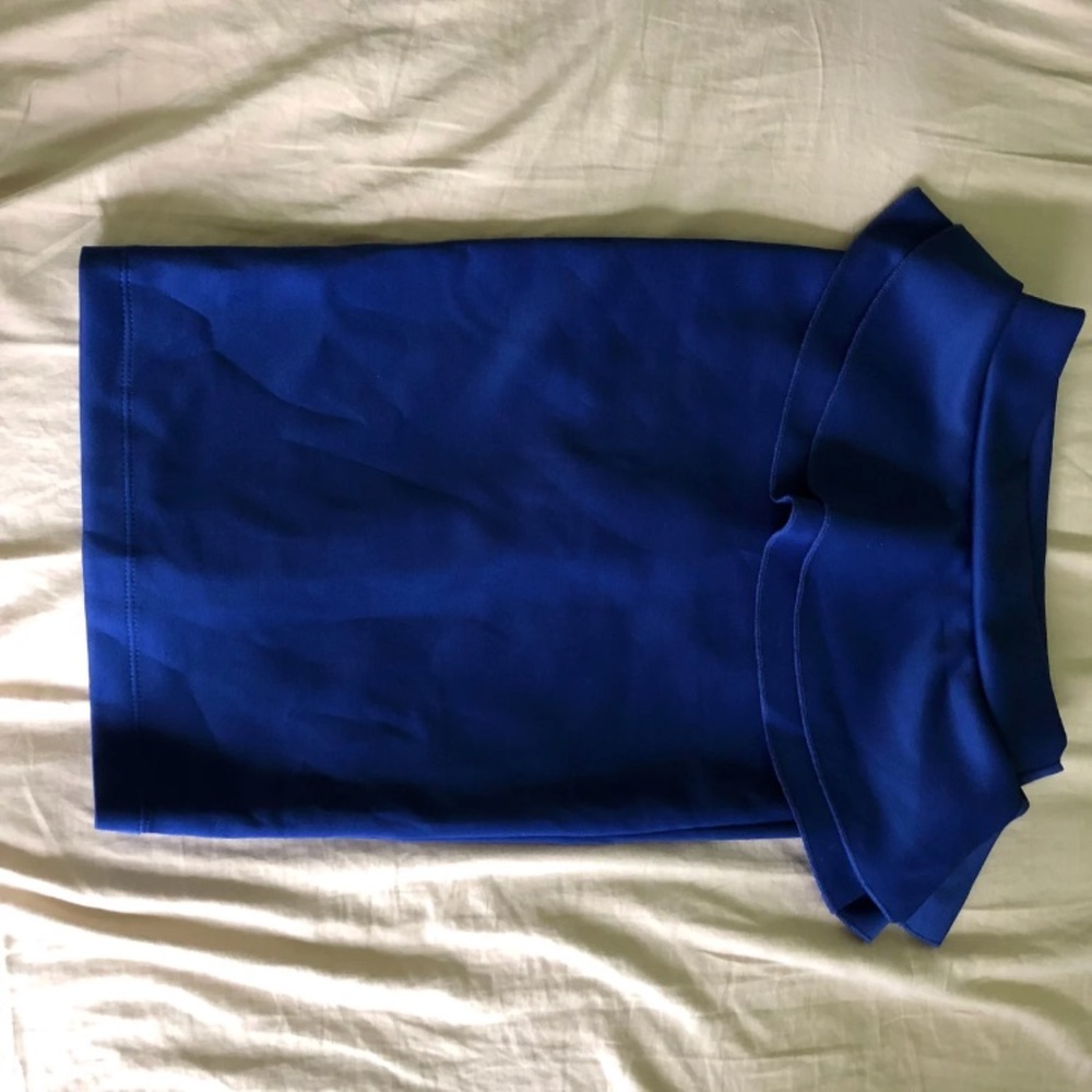 Blue skirt